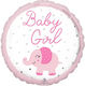 18" Balloon Elephant Baby Girl