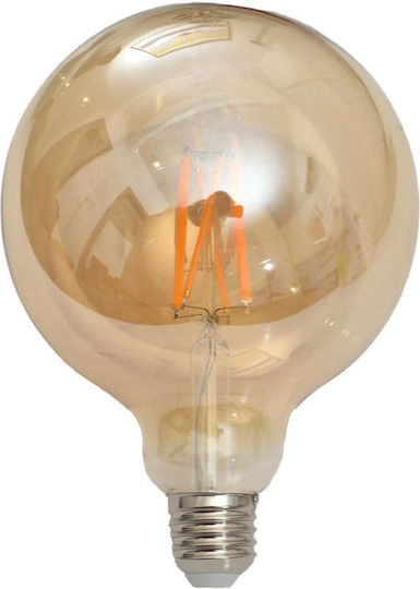 Universe Λάμπα LED 12W για Ντουί E27 και Σχήμα G125 Θερμό Λευκό 1200lm Dimmable