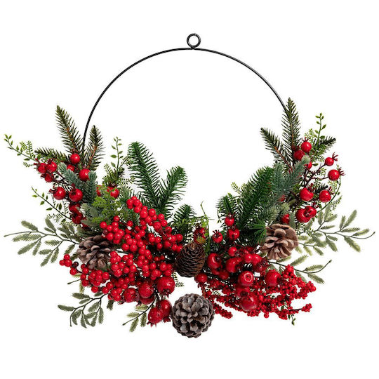 Iliadis Weihnachtsdekoration Kranz mit Durchmesser 30cm. Berries