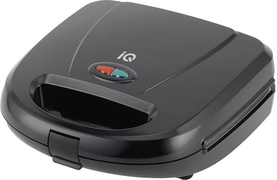 IQ Sandwich Maker for 2 Sandwiches 750W Black