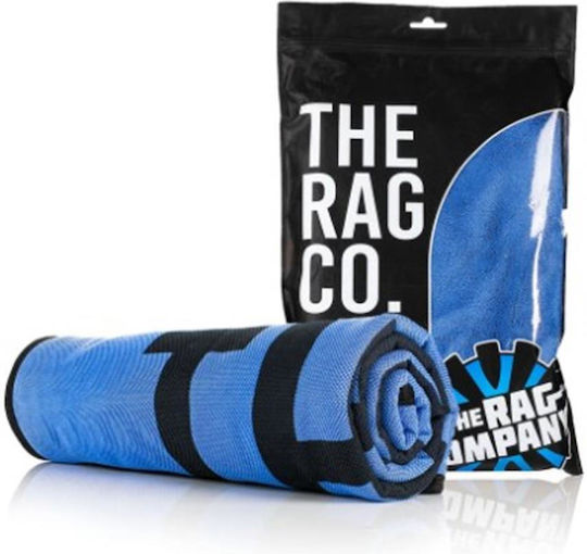 The Rag Company Πανί Μικροϊνών Στεγνώματος για Αμάξωμα Αυτοκινήτου Μπλε 89x63cm