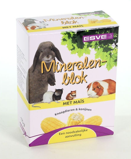 Esve Mineralblock Mais Kaninchen & Nagerfutter 170 g