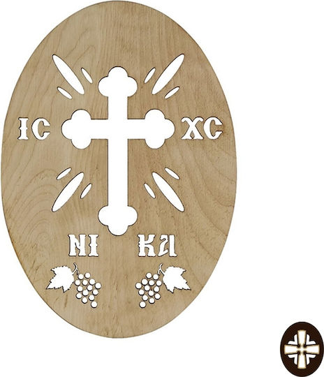 Holzstempel für den Gedenkdienst Ic Xc Ni Ka