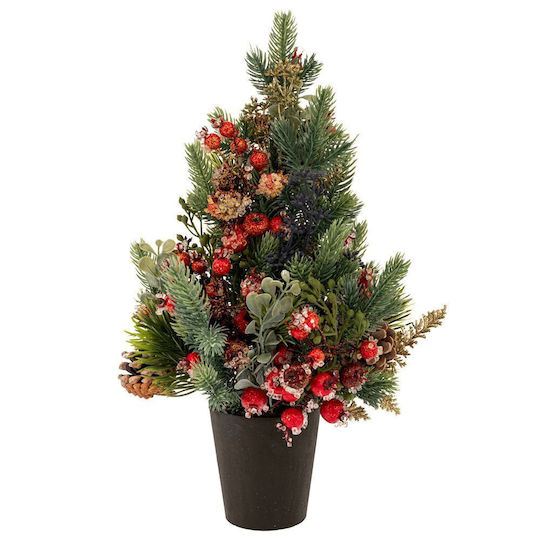 Christmas Decorative Mulberry Plastic Tree Natural Appearance Green