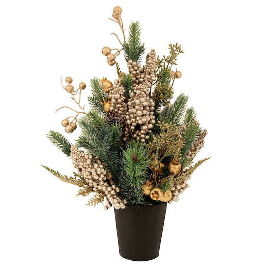 Christmas Decorative Mulberry Plastic Tree Natural Appearance Green Tree Me