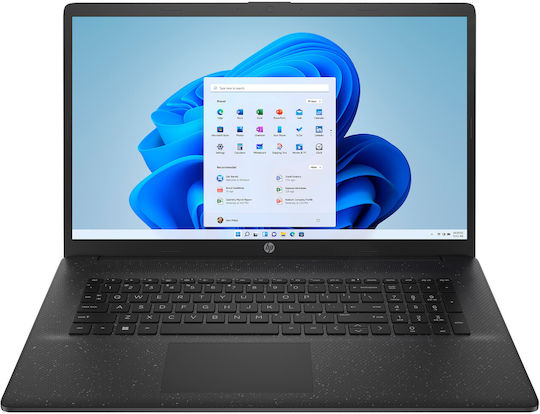HP 17t-cn300 17.3" (i5-1334U/8GB/256GB SSD/W11 Home) Jet Black (US Keyboard)