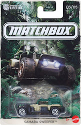 Mattel Matchbox Αυτοκινητάκι Sahara Sweeper
