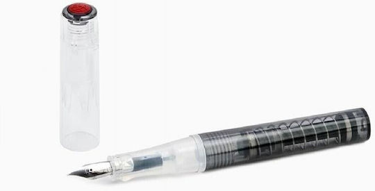 Twsbi Go Spring Load Mechanism Πένα Καλλιγραφίας Medium με Μπλε Μελάνι