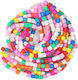 Fimo Tubes Multicolour 6mm Series 62pcs 12-19