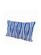 Decocraft Sofa-Kissen aus 100% Baumwolle Blau 35x55cm