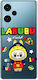 Xiaomi Poco F5 Labubu Mario Transparent Silicone TPU Case