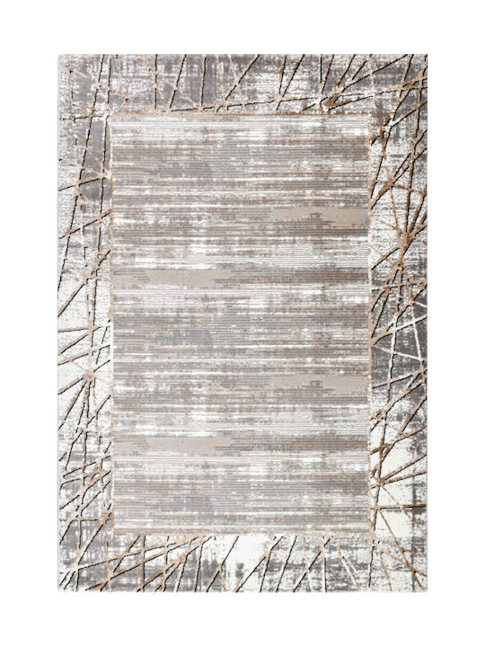 Polcarpet Estia Heatset Rug Rectangular Cream Grey