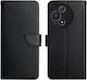 Wallet Piele Negru (TCL 60R 5G)