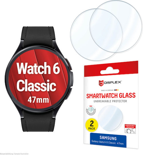 Displex Smartglass Samsung Galaxy Watch 6 Classic 47mm 2 Bucăți