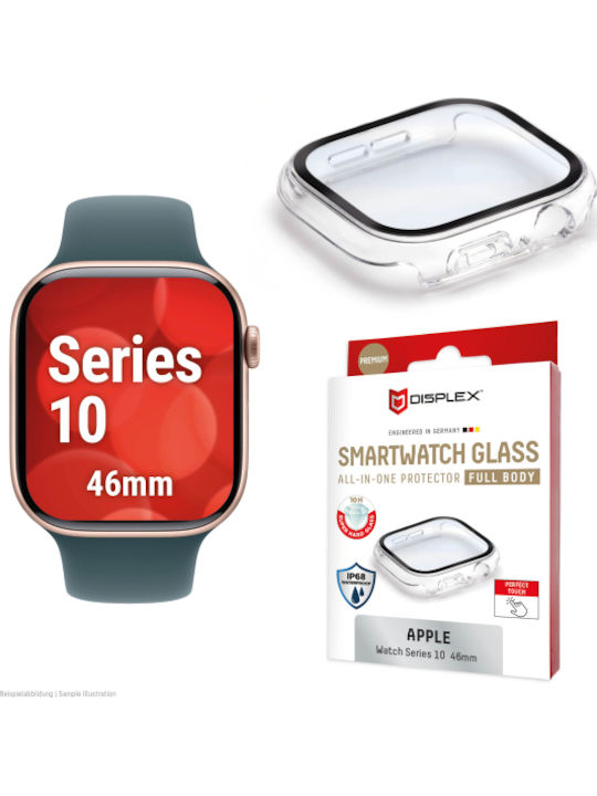 Displex Full Body Glass Protector Apple Watch Series 10 46mm Transparent