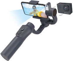 GoXtreme GX4 Gimbal Mobil cu Stabilizator pe 3 Axe și o durată de viață a bateriei de 8 ore Negru