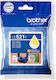 Brother LC521Y Original InkJet Printer Ink Yellow (LC-521Y)