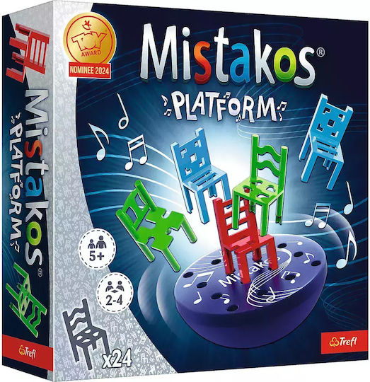 Board Game Mistakos Platform for 2-4 Players 5+ Years Old Trefl