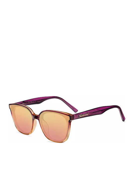 Knockaround Γυαλιά Ηλίου Μωβ με Κοκκάλινο Σκελετό