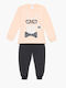 Pretty Baby Kids Nightwear Winter Navy Blue Top & Bottom Set