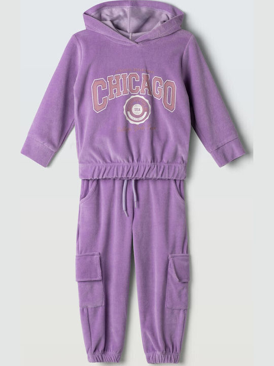 Evita Kinder Sweatpants Set - Jogginganzug Purple Evita Kinder Sweatpants Set - Jogginganzug Purple