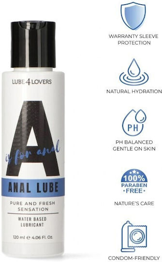 Lube4lovers Anal Lubricant 120ml | Skroutz.mt