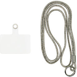 Vivid Cordonul de Gât cu Strasuri Argintiu Vivid Cordonul de Gât cu Strasuri Argintiu