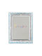 Themelidis Jewels Wooden Picture Frame for Kids in Silver Color 13x18cm