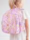 A Little Lovely Company School Bag Backpack Kindergarten Lilac 16Liters