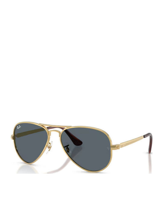 Ray Ban Unisex Sunglasses with Gold Metal Frame...
