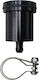 Rear Aluminum Black Brake Fluid Reservoir