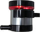 Rear Straight Aluminum Brake Fluid Reservoir Red