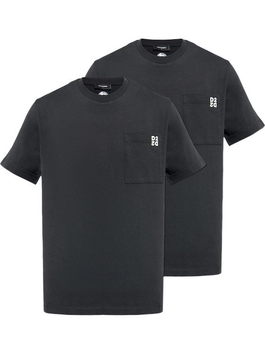 Dsquared2 T-shirt Black S74GD1475D20033-900 | Skroutz.gr