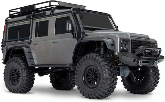 Traxxas Trx-4 Τηλεκατευθυνόμενο Αυτοκίνητο Crawler 4WD Ασημί