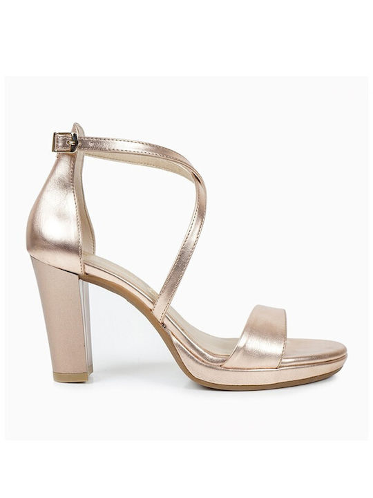 Ragazza Leather Sandals Copper