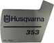 Autocolant Drujbă Husqvarna 353 537370510