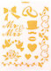 Stencil Mr Mrs 30x21cm