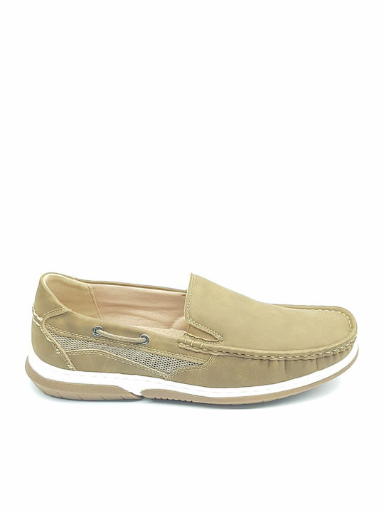 Ανδρικά Loafers σε Καφέ Χρώμα