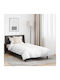 vidaXL Bettdecken-Set Einzelbett Daunen 135x200cm White 2Stück