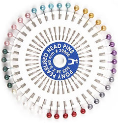 Pinii Cap De Perlă Pony 40 Bucăți 4 Cm Diverse Culori Pinii Cap De Perlă Pony 40 Bucăți 4 Cm Diverse Culori
