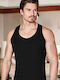 Men's Undershirt Sleeveless Black