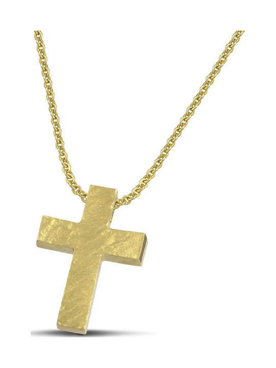 Themelidis Jewels Γυναικείος Χρυσός Σταυρός 14Κ...