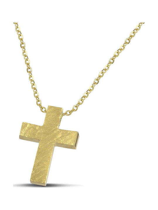 Themelidis Jewels Γυναικείος Χρυσός Σταυρός 14Κ...