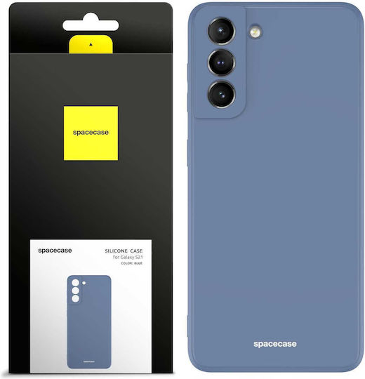 Spacecase Umschlag Rückseite Silikon Blau (Galaxy S21 5G)