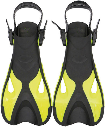 Unigreen Плавници Плуване Сандали Yellow - Fluo Yellow