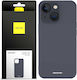 Spacecase Back Cover Σιλικόνης Μαύρο (iPhone 13 mini)