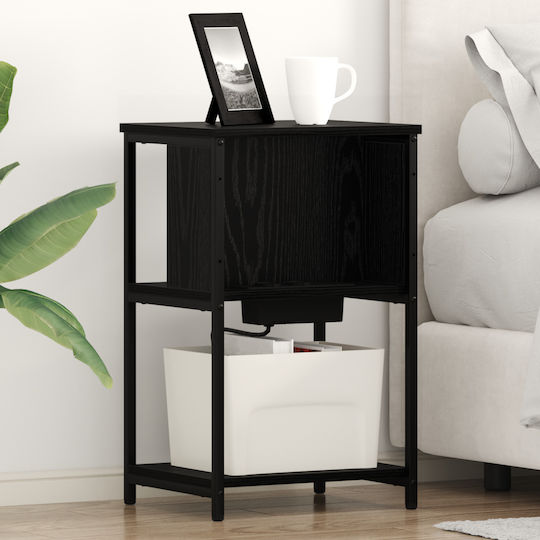 Комод Дървен Black oak 38x31x61см