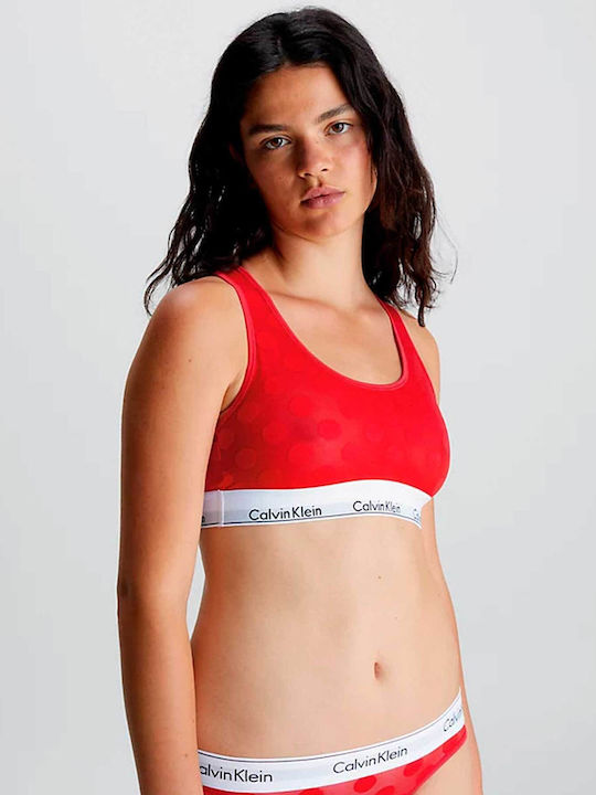 Women's Sports Bra without Padding Rouge