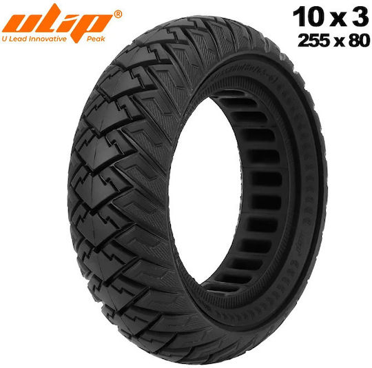 Ulip Ελαστικο Solid 10x3-6 80/65-6 255x80 Συμπαγες Ηλεκτρικα Πατινια