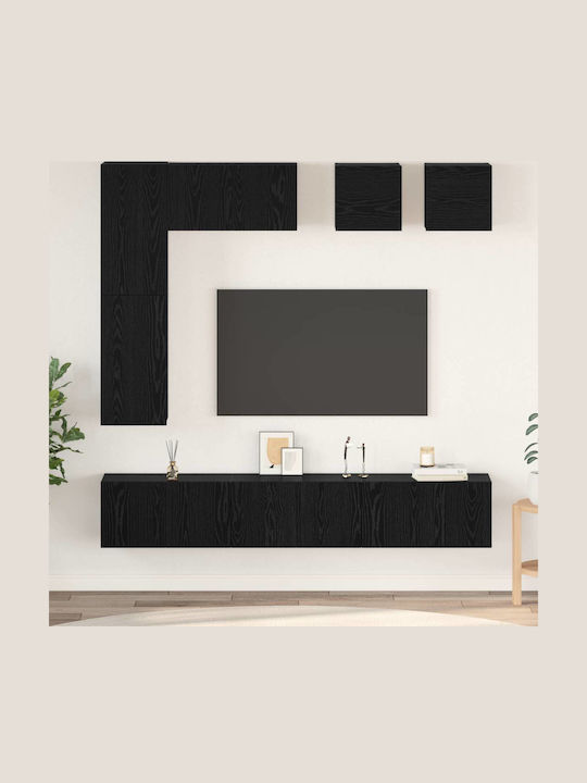 Wohnzimmer TV-Einheit Black Oak L30.5xB30xH30cm